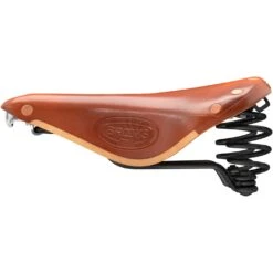 BROOKS ENGLAND Brooks Flyer Special Bend Leather Saddle - Honey -ROCKSHOX Sales brooks flyer special bend leather saddle honey 3 1334996