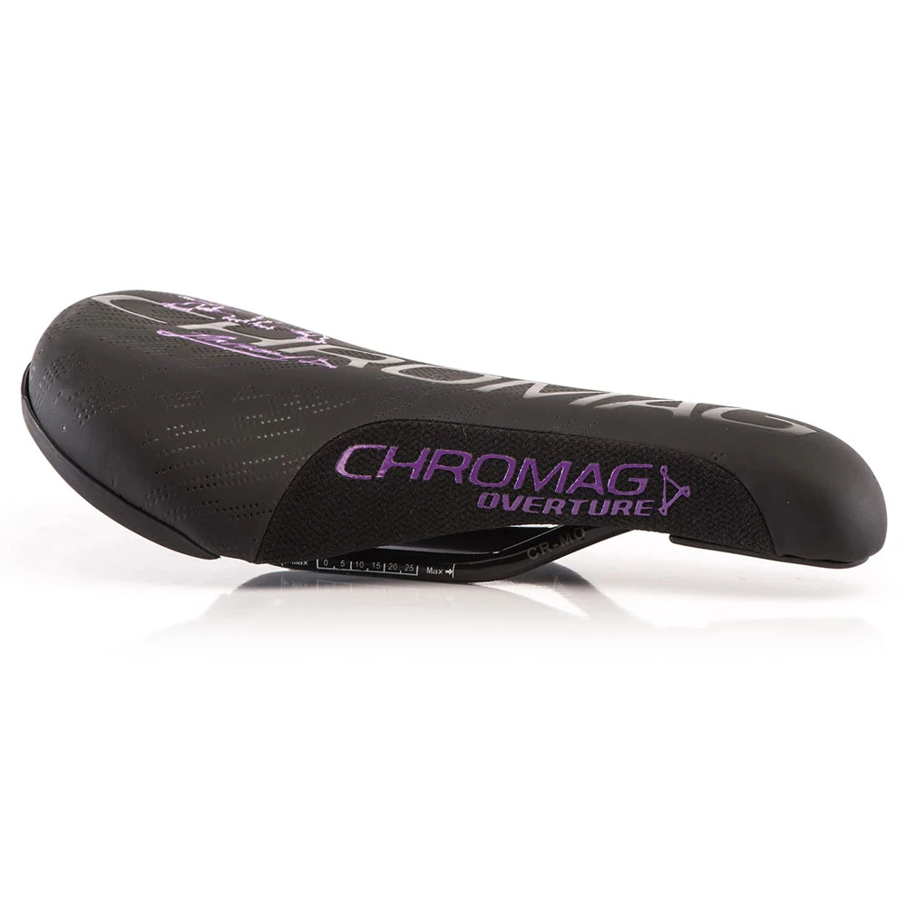 CHROMAG Overture Saddle - Negro/purple 3 CHROMAG Overture Saddle - Negro/purple