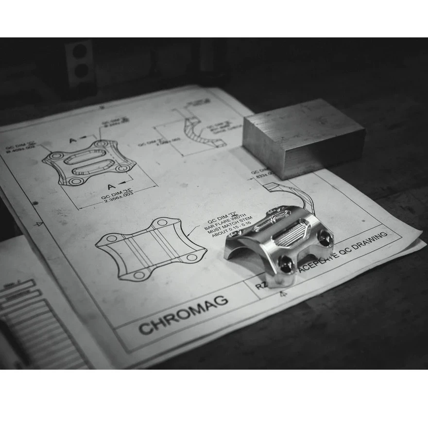 CHROMAG RIZA Stem - 35mm | 1 1/8" - Silver 8 CHROMAG RIZA Stem - 35mm | 1 1/8" - Silver - Image 6