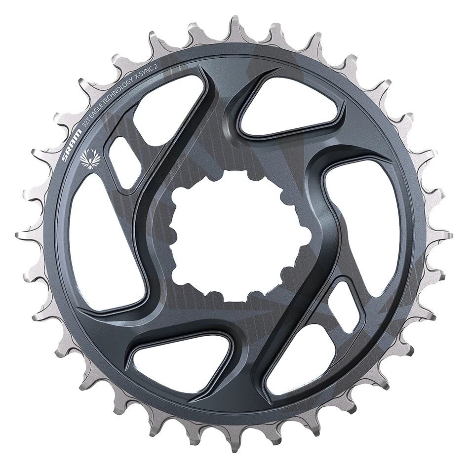 SRAM GX Eagle Chainring - Direct Mount | X-SYNC 2 | 12-speed | C1 - Offset 6mm | Lunar Grey 3 SRAM GX Eagle Chainring - Direct Mount | X-SYNC 2 | 12-speed | C1 - Offset 6mm | Lunar Grey