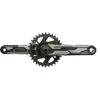 Truvativ Descendant CoLab Troy Lee Designs DH 1x Carbon Crankset - Direct Mount 32 Teeth - DUB73 - 165mm - Black-grey