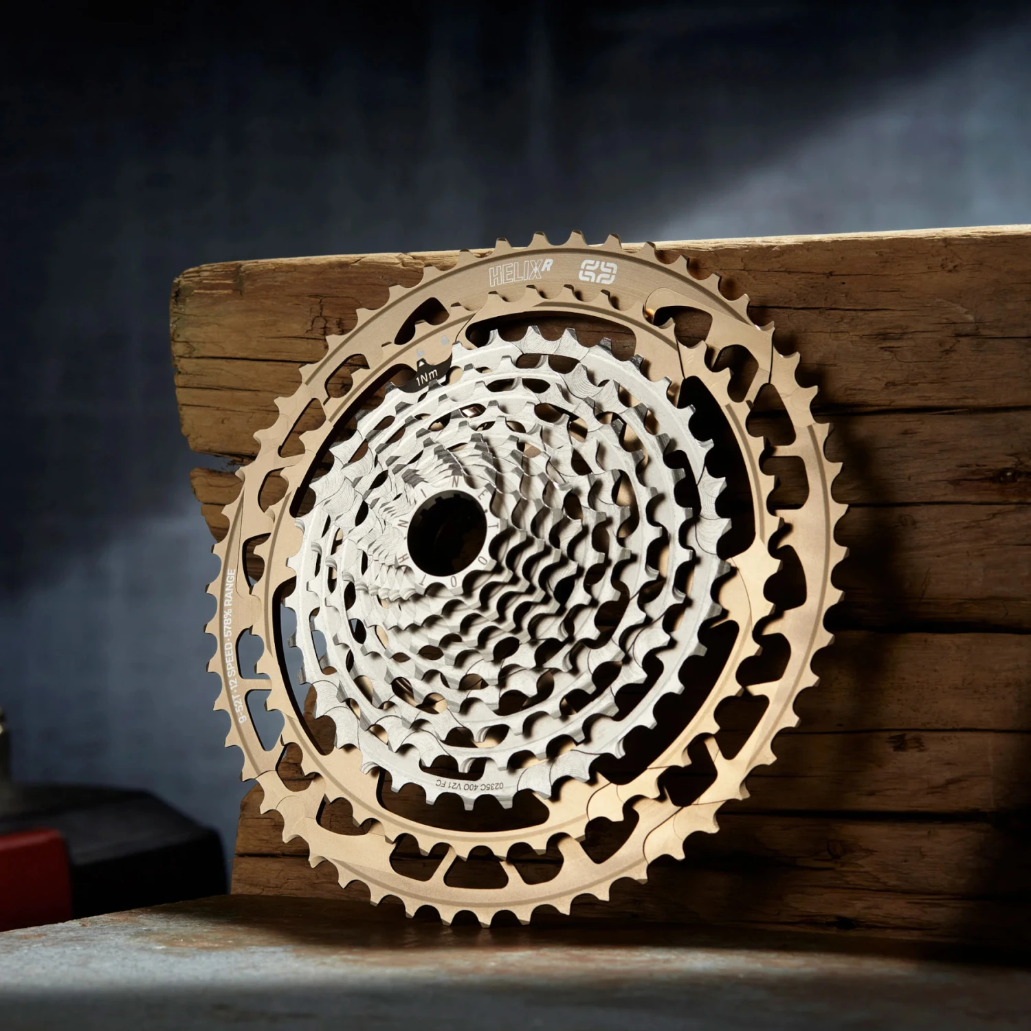 E-thirteen E*thirteen Helix Race Cassette | 12-Speed | 9-52 Teeth | SRAM XD/XDR - Bronze 6 E-thirteen E*thirteen Helix Race Cassette | 12-Speed | 9-52 Teeth | SRAM XD/XDR - Bronze - Image 4