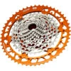 E-thirteen E*thirteen Helix Race Cassette | 12-Speed | 9-52 Teeth | SRAM XD/XDR - Orange -ROCKSHOX Sales e thirteen helix race cassette 12 speed orange side 1487514