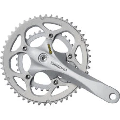 Shimano FC-R345 Compact Crankset 2x9-speed - Silver