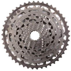 E-thirteen E*thirteen Helix R 11-Speed Cassette For SRAM XD Freehub Bodies - 9-46 Teeth - Nickel Grey - FW2URA-113