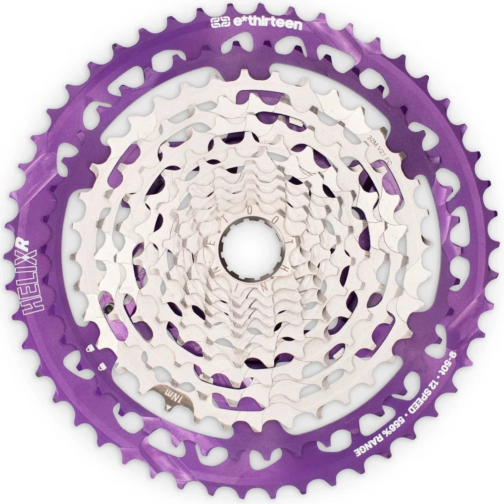 E-thirteen E*thirteen Helix Race Cassette | 12-Speed | 9-50 Teeth | SRAM XD - Eggplant 3 E-thirteen E*thirteen Helix Race Cassette | 12-Speed | 9-50 Teeth | SRAM XD - Eggplant