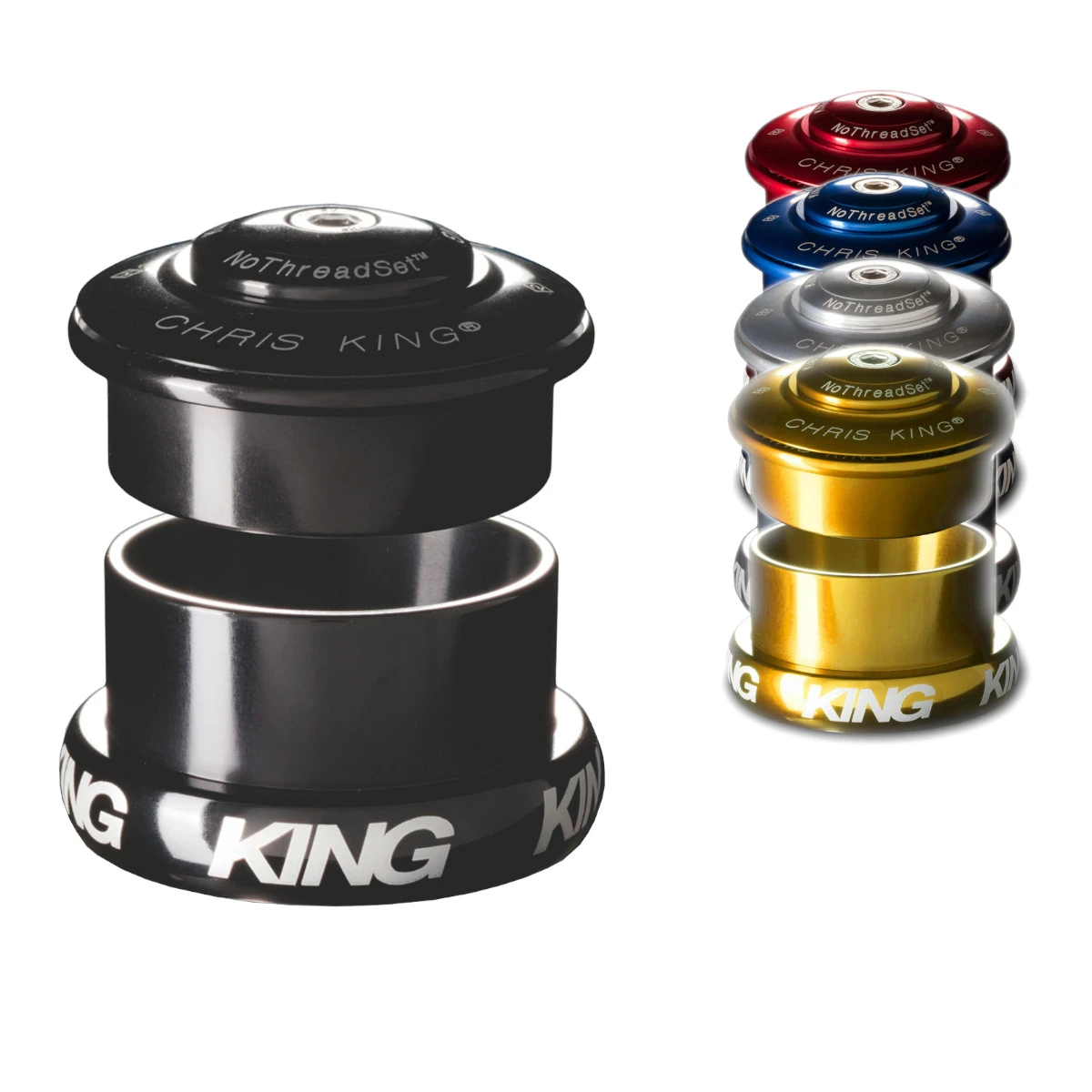 Chris-king Chris King InSet I5 Grip Lock Mixed Headset For Tapered Steerers - ZS49/28,6 | EC49/40 3 Chris-king Chris King InSet I5 Grip Lock Mixed Headset For Tapered Steerers - ZS49/28,6 | EC49/40