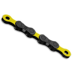 KMC DLC 12 Chain - 12-speed - Black/yellow