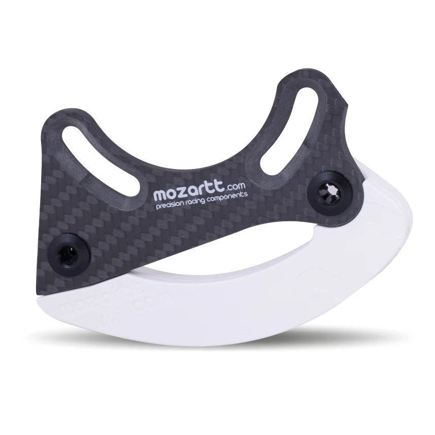 Mozartt Meno Carbon Bashguard - ISCG-05 - White 3 Mozartt Meno Carbon Bashguard - ISCG-05 - White