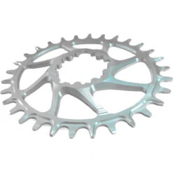 Garbaruk Melon MTB Chainring - Direct Mount / Oval / Narrow-Wide / Boost - For SRAM GXP - Silver