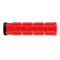 Oury V2 Single-Clamp Lock-On Bar Grips - 135/33.0mm - Candy Red