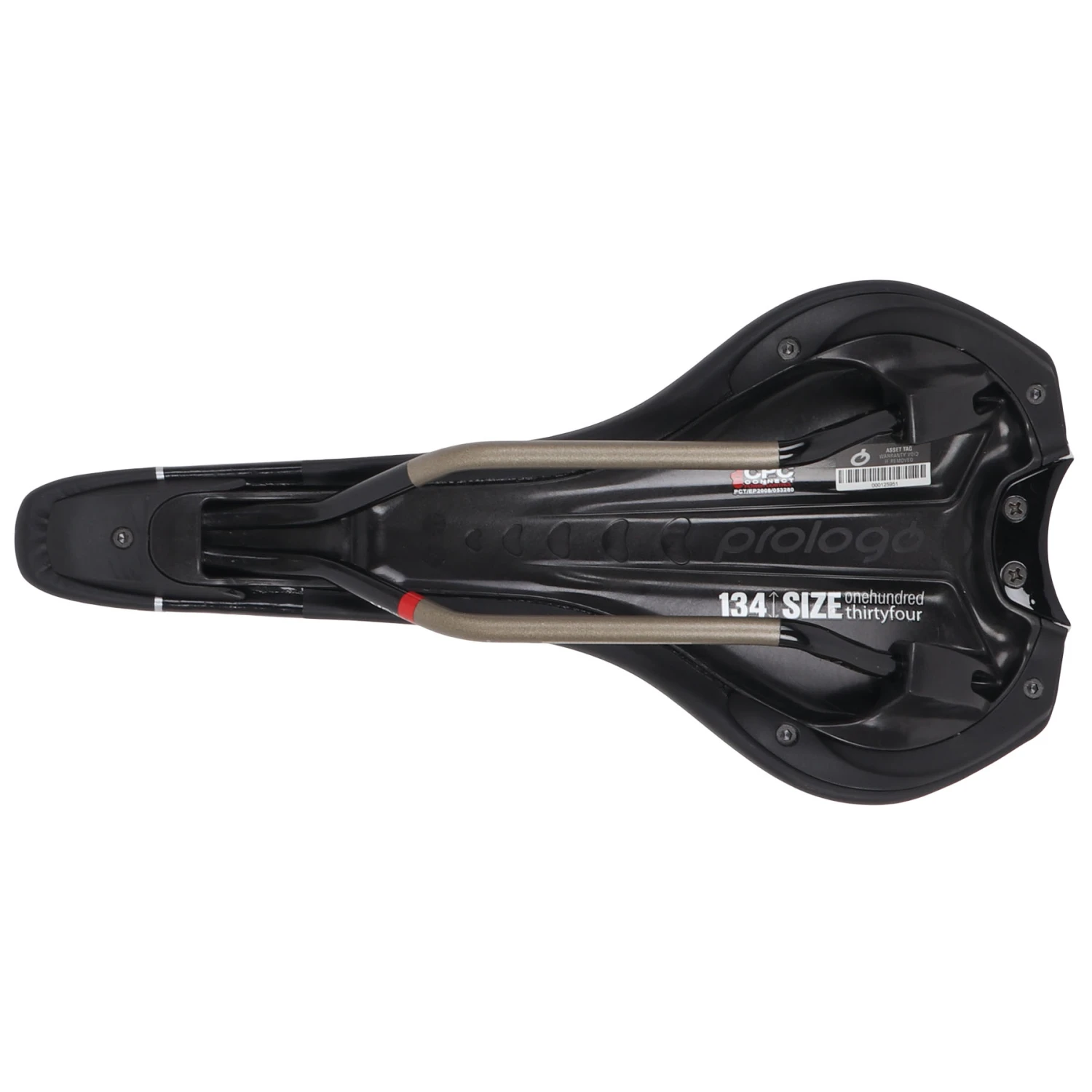 Prologo Nago Evo PAS CPC TiroX Saddle - Black 6 Prologo Nago Evo PAS CPC TiroX Saddle - Black - Image 4