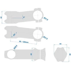 Ritchey RL1 4-Axis 84D Stem - 1 1/8" | 31.8mm - BB Black -ROCKSHOX Sales ritchey rl1 4axis stem measuring 1483091
