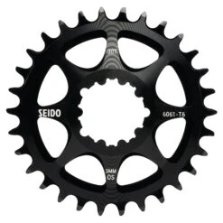 SEIDO COIL DM Chainring - 3mm Boost - Black