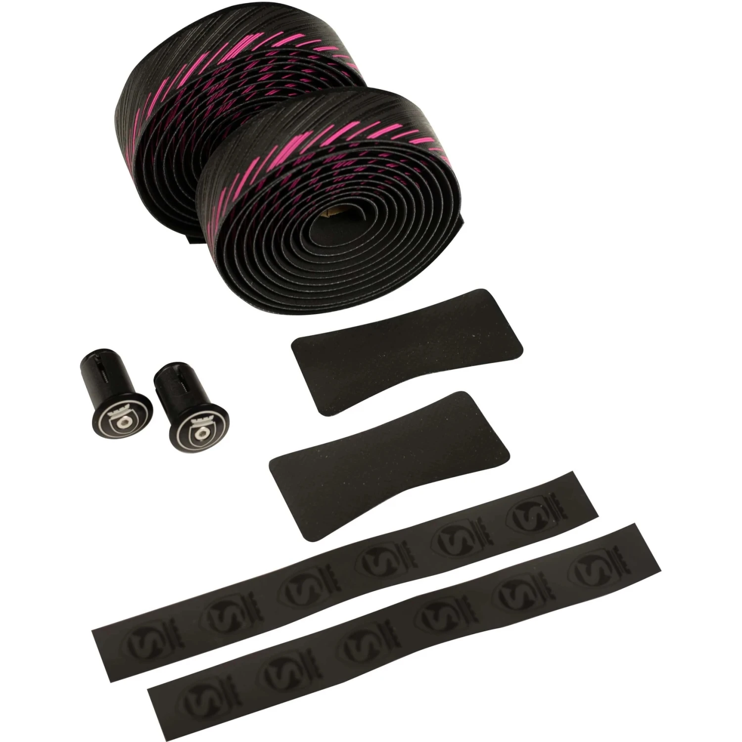 SILCA Nastro Cuscino Handlebar Tape - Black Hot Pink 4 SILCA Nastro Cuscino Handlebar Tape - Black Hot Pink - Image 2