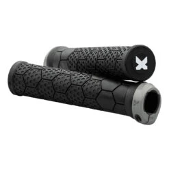 Sixpack Z-Trix PA Lock-On Handlebar Grips - Steel Grey