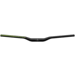 Spank Spoon 35 MTB Handlebar - Shotpeen Black/green