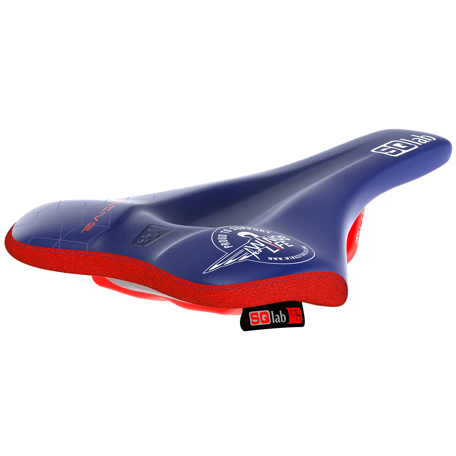 SQlab 611 Ergowave Active 2.1 Saddle - S-Tube - Wings For Life Limited Edition 4 SQlab 611 Ergowave Active 2.1 Saddle - S-Tube - Wings For Life Limited Edition - Image 2