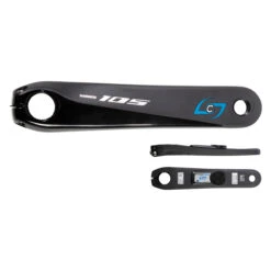 Stages Cycling Power L Powermeter | Crank Arm By Shimano - 105 R7000 - Black