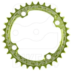 Race Face Narrow Wide Chainring - 4 Bolt - 104mm - Green