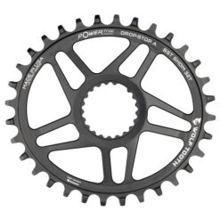 Wolf-tooth Wolf Tooth Ellliptical Drop Stop Narrow-Wide Chainring - Direct Mount - Shimano - Black