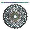 SRAM XX1 Eagle Wear And Tear -Set With Chain And XG-1299 Cassette - 50 Teeth - Rainbow